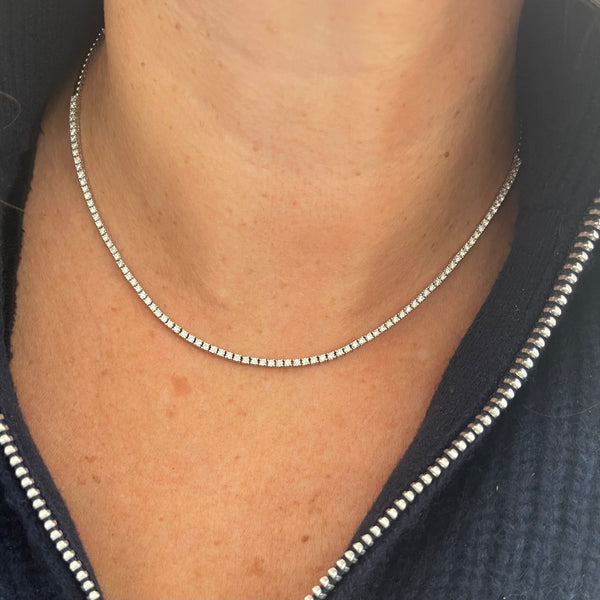 Diamond V Necklace – NicoleHD Jewelry