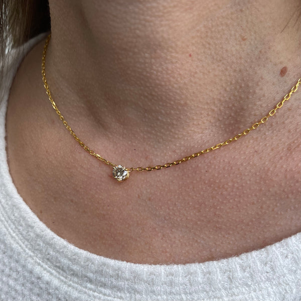 Diamond V Necklace – NicoleHD Jewelry