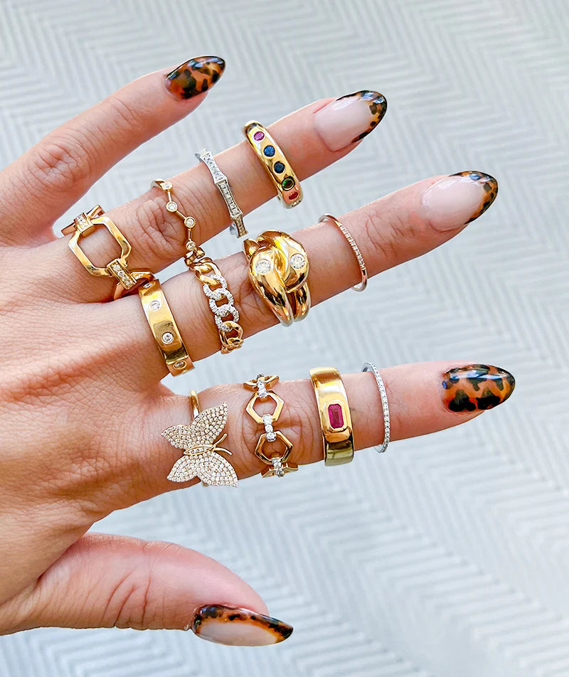 How To Wear Multiple Rings and Keep It Sophisticated