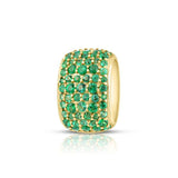 Emerald Jumbo Spacer Bead