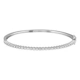 Prong Set Diamond Bangle Bracelet