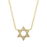 Medium Star Of David Necklace