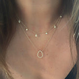 Diamond Drop Necklace