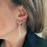 Diamond Drop Stick Earring