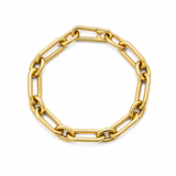 14k Yellow Gold Long Link Bracelet
