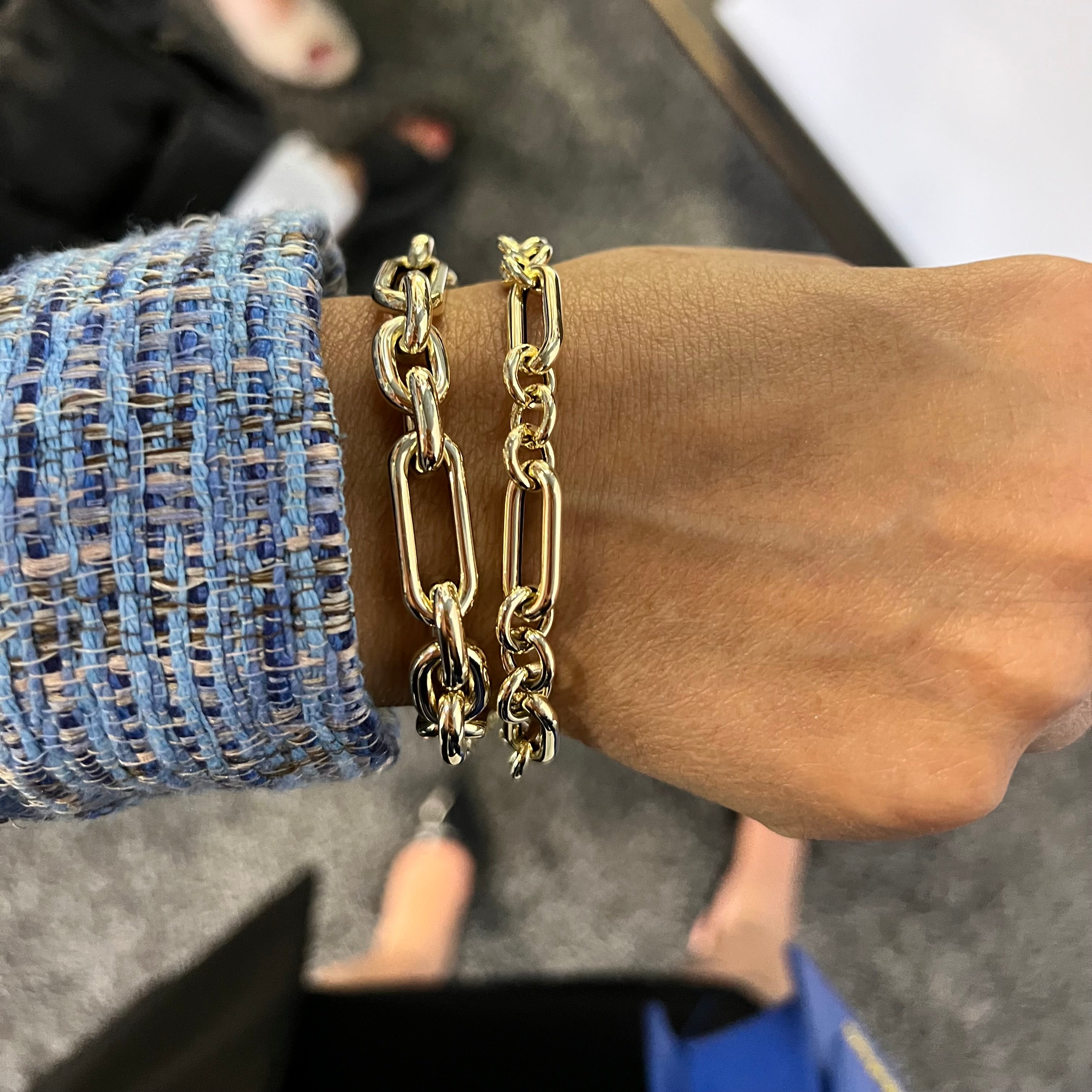 Shelby Chain Link Bracelet – Natalie B. Jewelry