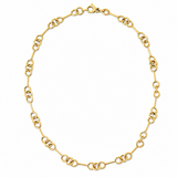 Barbell Link Chain Necklace