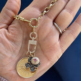 Marquise Link Chain With Connector Necklace