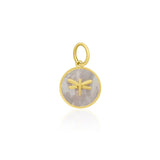 Dragonfly Disc Charm