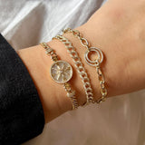 Concentric Circle Eternity Bracelet