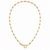 Knot Link Chain With Connector Necklace
