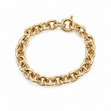 14k Yellow Gold Chain Bracelet