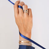 Scattered Diamond Partial Bangle Bracelet