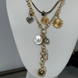 Mix Link Y Necklace