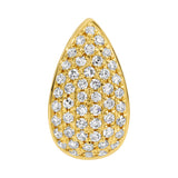 Diamond Pear Shape Rondelle Bead