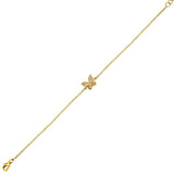 Diamond Butterfly Bracelet