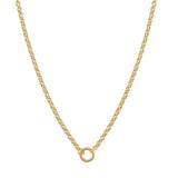 14k Gold Rolo Chain With Connector