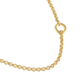 14k Gold Rolo Chain With Connector
