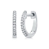 10mm 14k Gold Huggie Earring