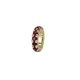 Thin Ruby Spacer Bead