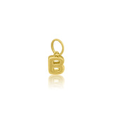 Bubble Letter Charm - B