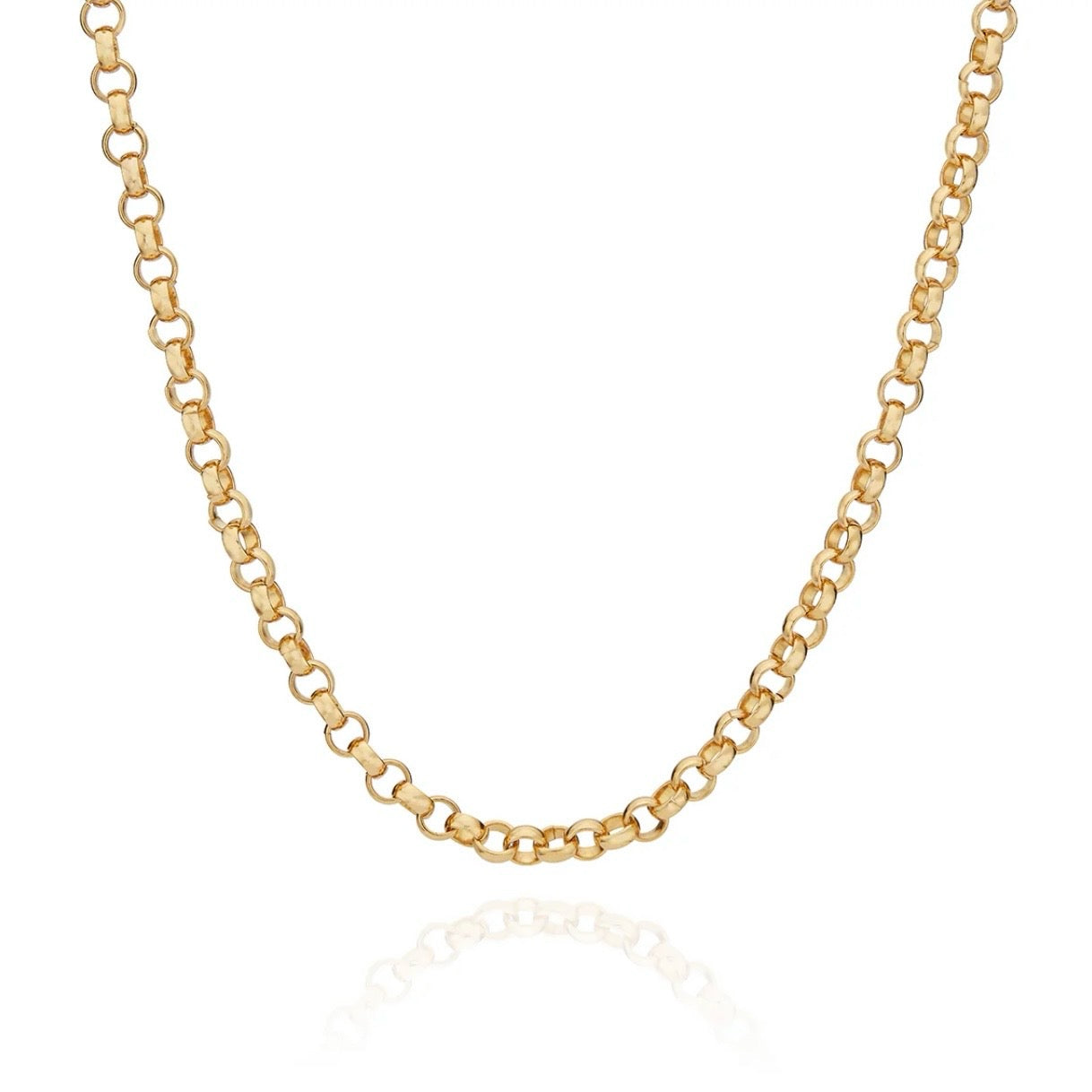 Large Rolo Chain Necklace – NicoleHD Jewelry
