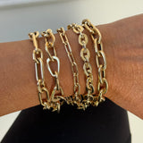 14k Yellow Gold Link Bracelet
