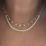 Spike Diamond Necklace
