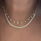 Spike Diamond Necklace