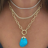Spike Diamond Necklace