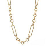 Mix Link Y Necklace
