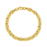 Mirror Rolo Flat Link Chain Bracelet