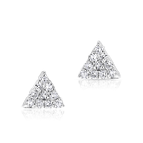 Diamond Triangle Earring