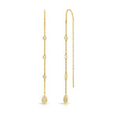 Diamond By The Yard Threader Earrings