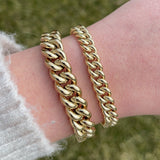 Large Curb Link Bracelet