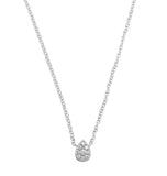 Diamond Pear Choker Necklace