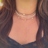 Diamond Riviera Choker Tennis Necklace