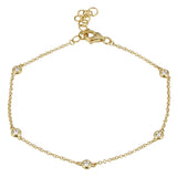 Diamond By The Yard Bracelet