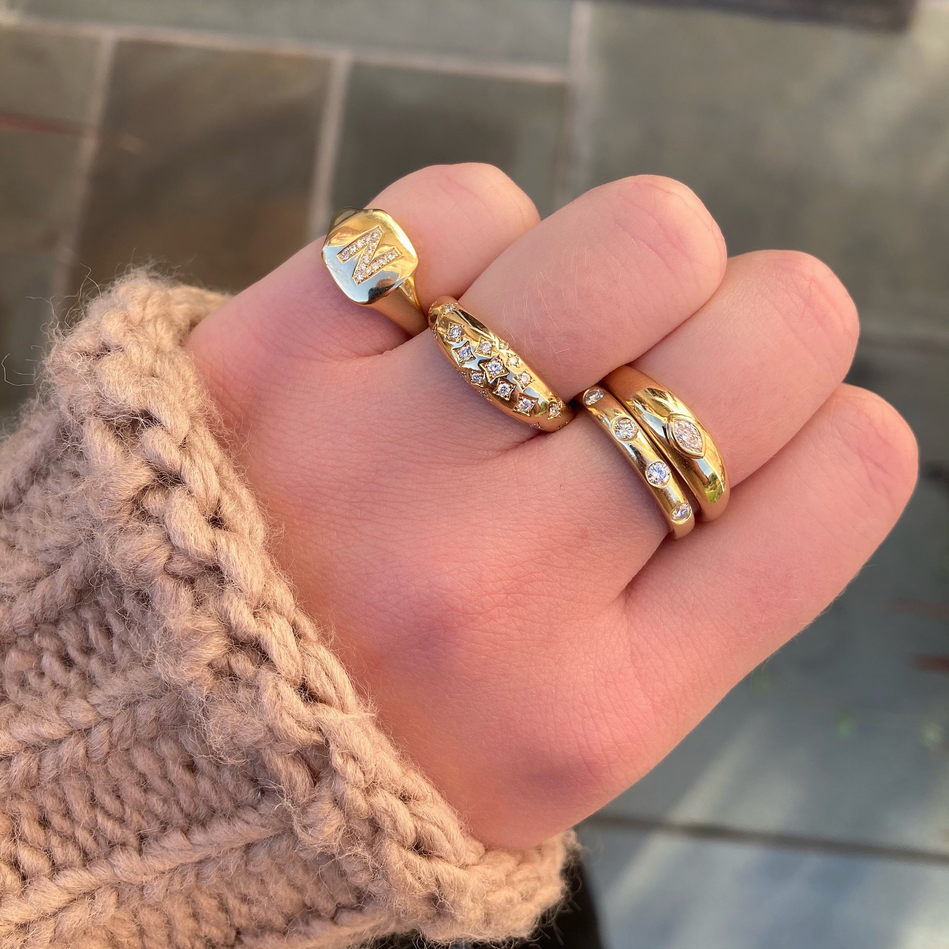 How To Wear Multiple Rings and Keep It Sophisticated – NicoleHD Jewelry