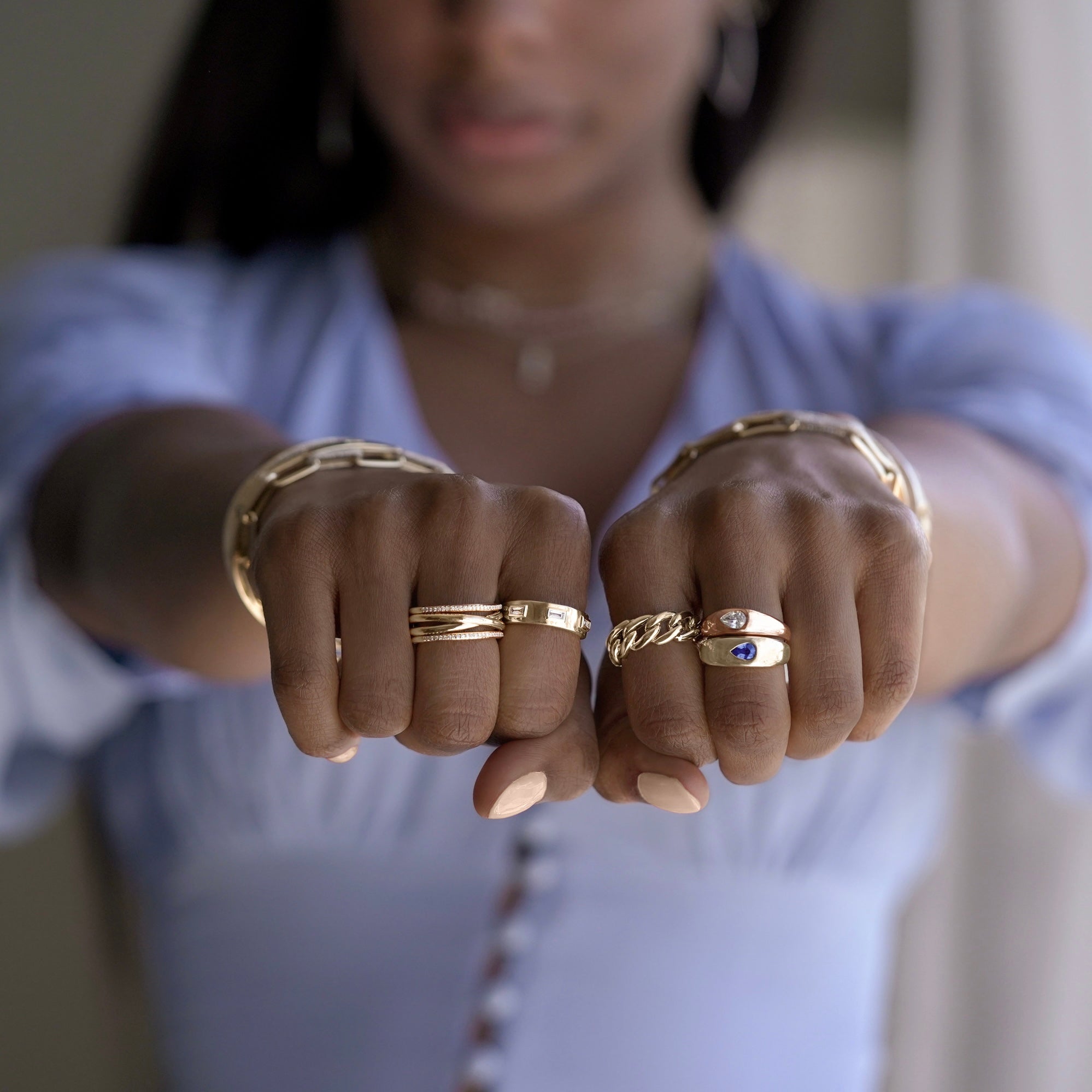 How To Wear Multiple Rings and Keep It Sophisticated – NicoleHD Jewelry
