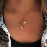 Gold Crescent Moon Charm
