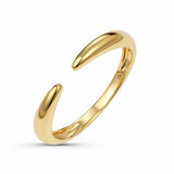 14K Yellow Gold Cuff Ring