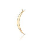 Gold Crescent Moon Charm
